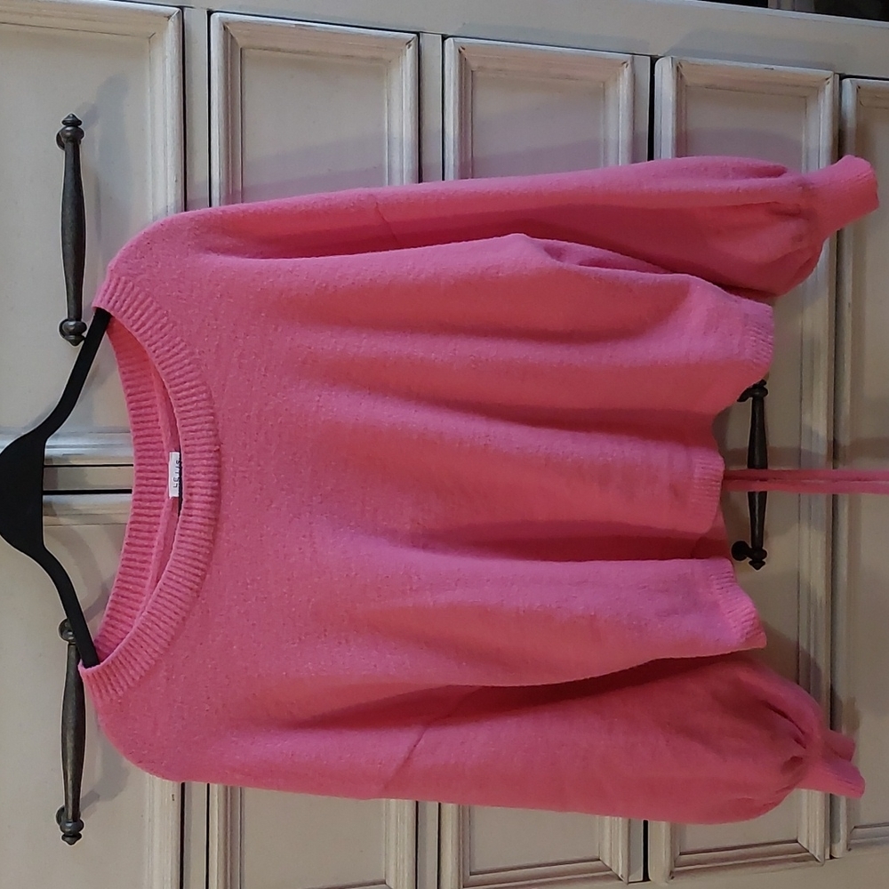 Pink sweater